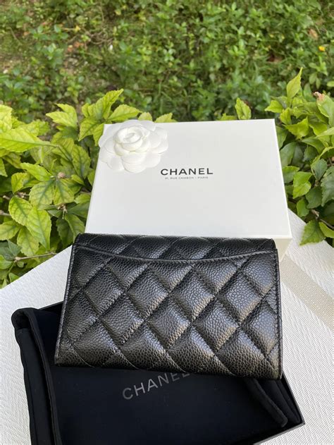 chanel classic card holder purple|chanel classic card holder price.